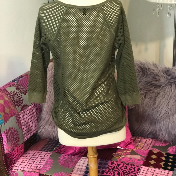 EXPRESS Olive green sweater - Picture 3 of 4